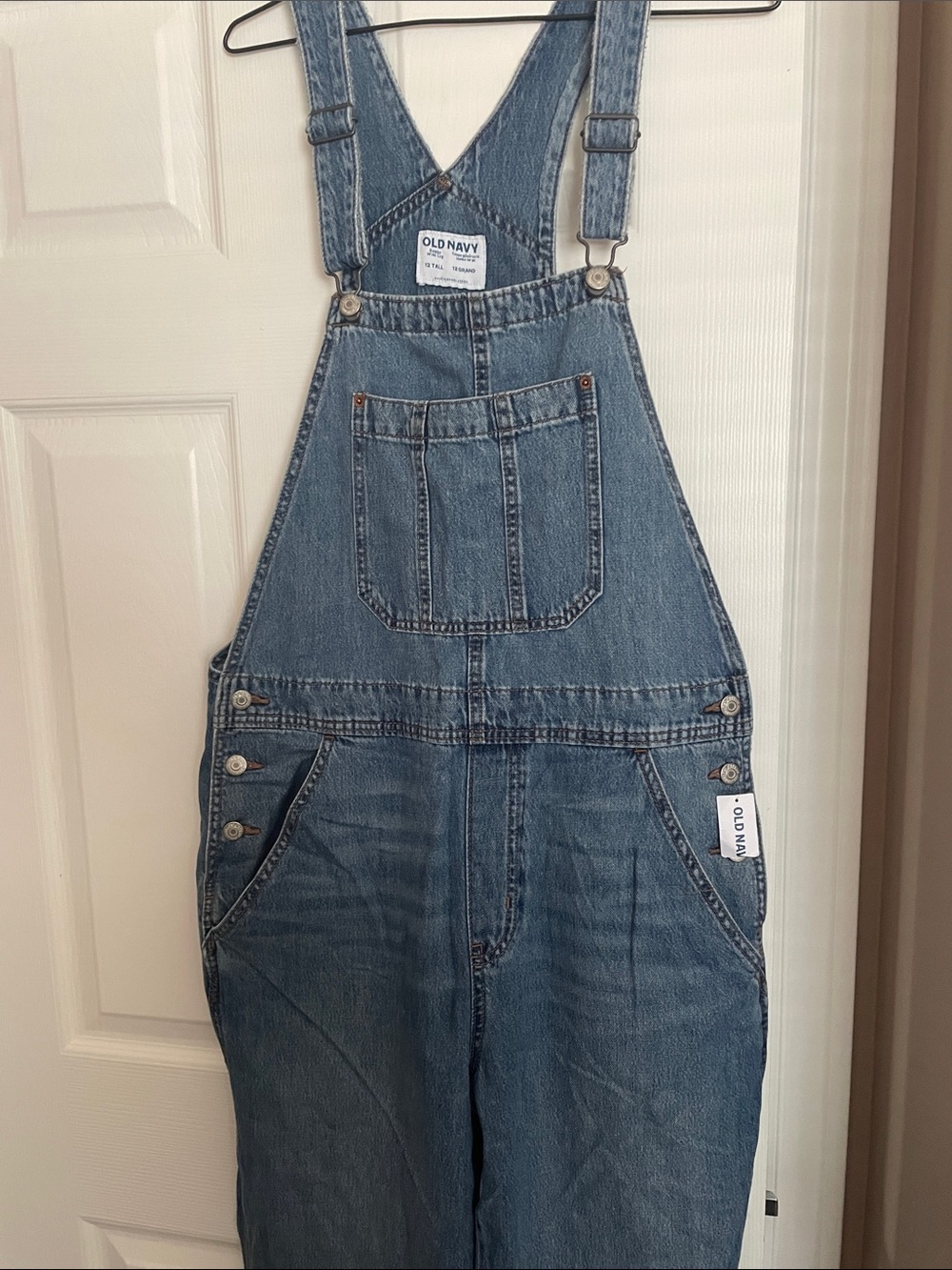 Old Navy  Blue Denim Overalls